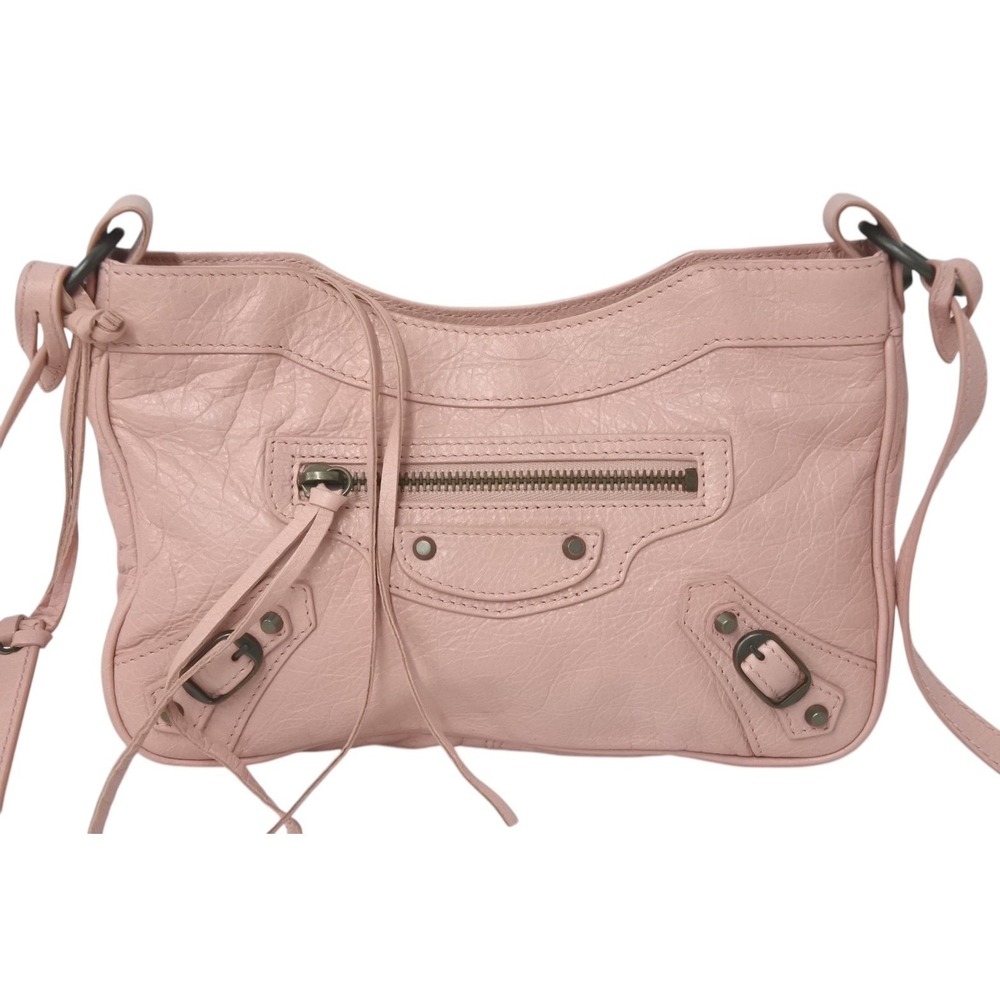 Balenciaga pink black The bag Getaway leather shoulder - Picture 3 of 10